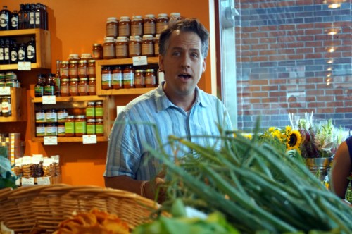 Chris Kurth, owner of Siena Farms in Sudbury, Mass., who had been serving as a consultant on the project, was so impressed by the Boston Public Market that he put in a last-minute application to win a spot in the market. More than 250 business submitted a letter of interest. They were chosen based on geographical location, business plan, and education ties to the community.